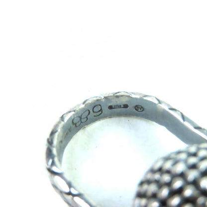 Bottega Veneta 925 Ball Ring Silver 9 (equivalent To Size 10 In