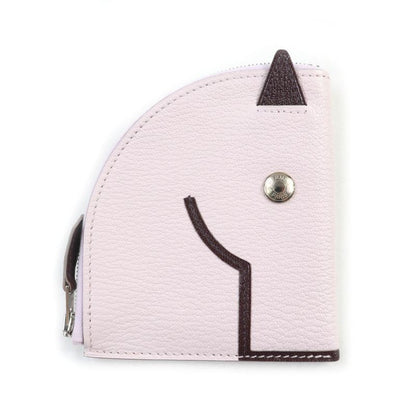 Hermes Paddock Mauve Père/rouge Sériere Chevre Mizor With Sériere Button Coin