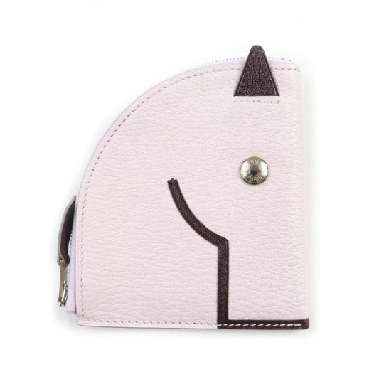 Hermes Paddock Mauve Père/rouge Sériere Chevre Mizor With Sériere Button Coin