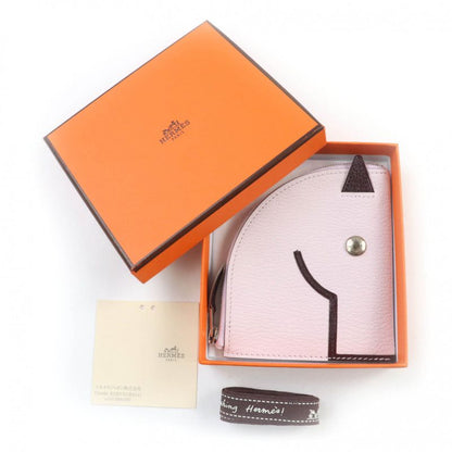 Hermes Paddock Mauve Père/rouge Sériere Chevre Mizor With Sériere Button Coin