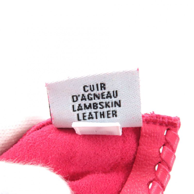 Hermes Heart Pink Añeau Glace Cloude Sel Ser Serie Hardware Attached Leather