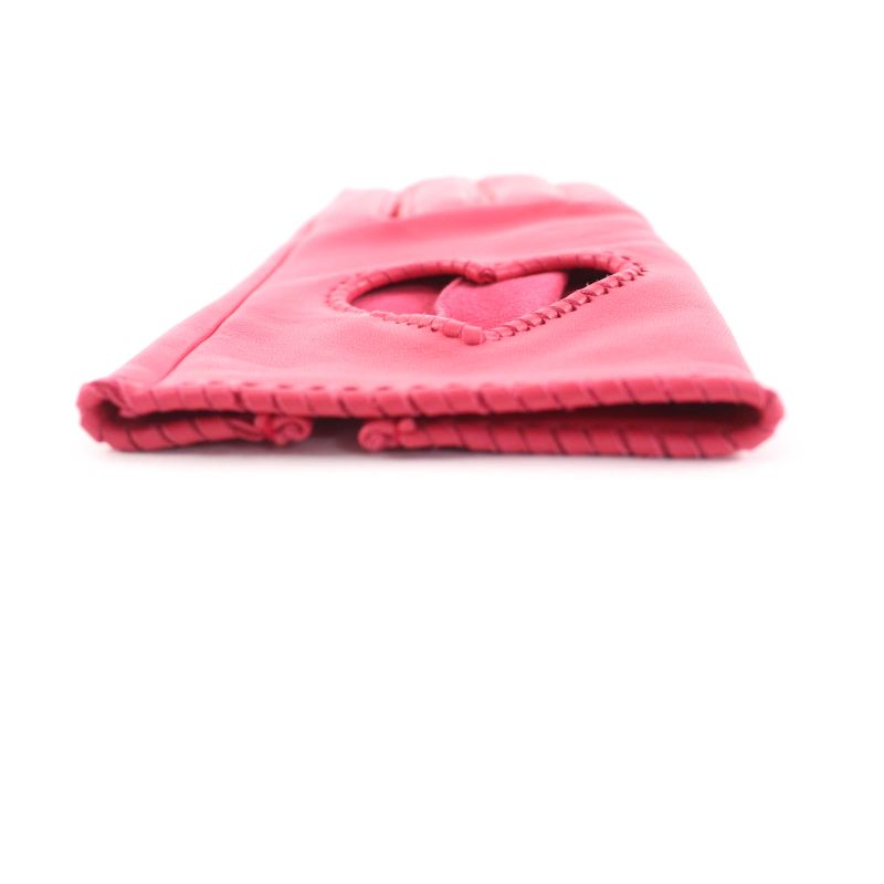 Hermes Heart Pink Añeau Glace Cloude Sel Ser Serie Hardware Attached Leather