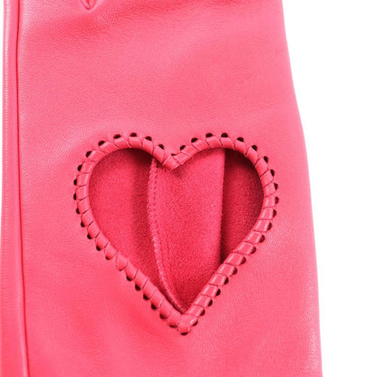 Hermes Heart Pink Añeau Glace Cloude Sel Ser Serie Hardware Attached Leather