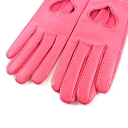 Hermes Heart Pink Añeau Glace Cloude Sel Ser Serie Hardware Attached Leather