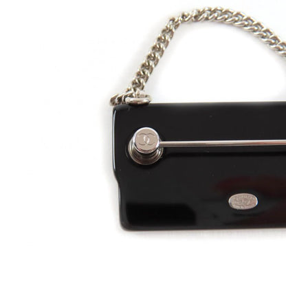 CHANEL Abf618 Coco Mark Colorful Strass Chain Bag Motif Brooch Multi With Box