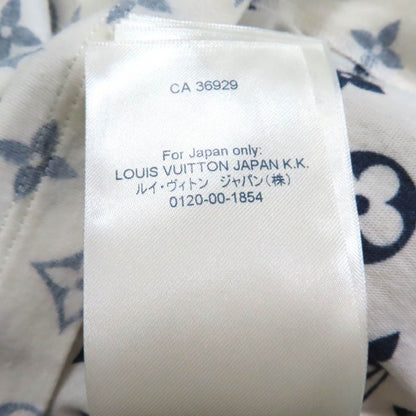Louis Vuitton 100% Cotton Monogram Chain Decoration Crew Neck Short Sleeve