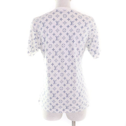 Louis Vuitton 100% Cotton Monogram Chain Decoration Crew Neck Short Sleeve
