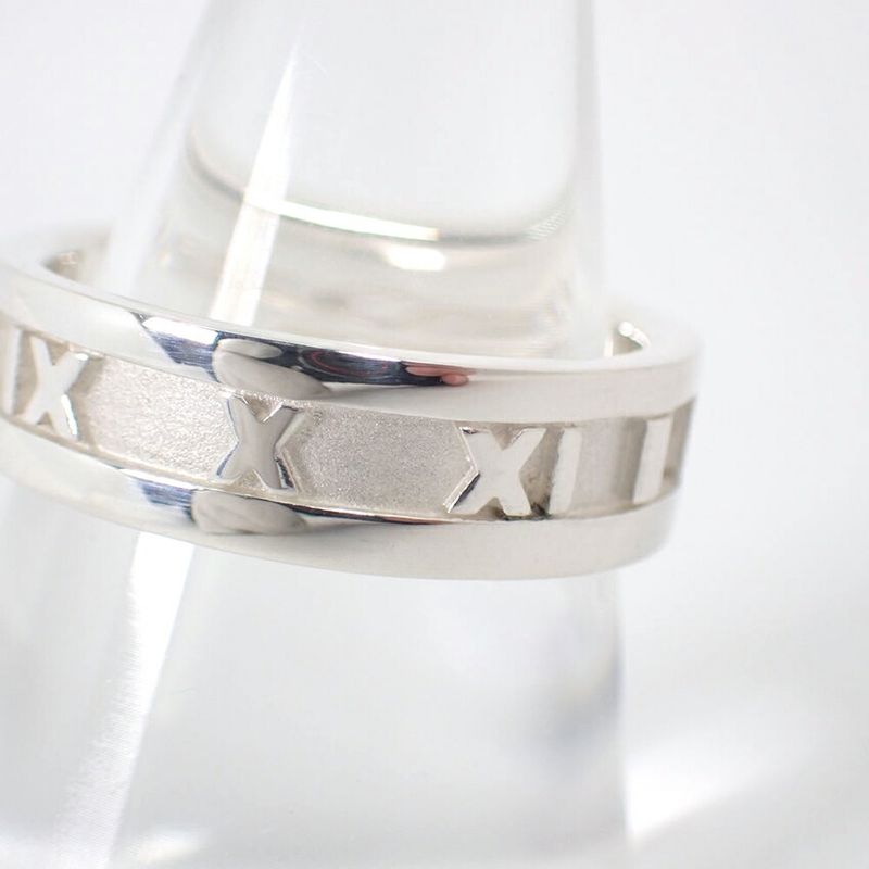 Tiffany & Co 925 Atlas Ring / 16.5 Size / J43-8