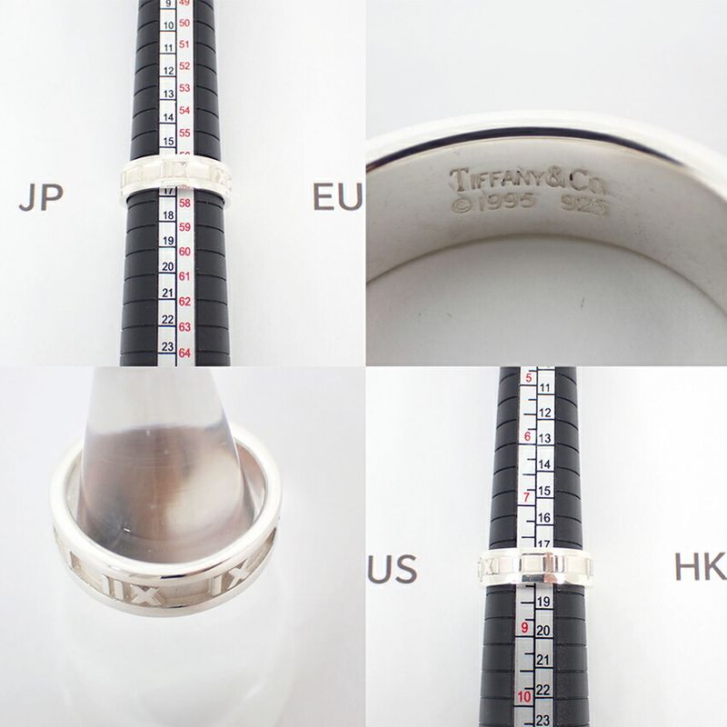 Tiffany & Co 925 Atlas Ring / 16.5 Size / J43-8