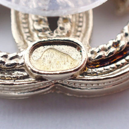 Chanel Coco Mark Faux Pearl Earrings //j55-49