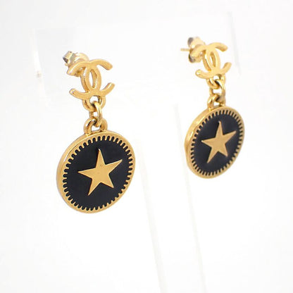 Chanel Star Earrings /g520-56