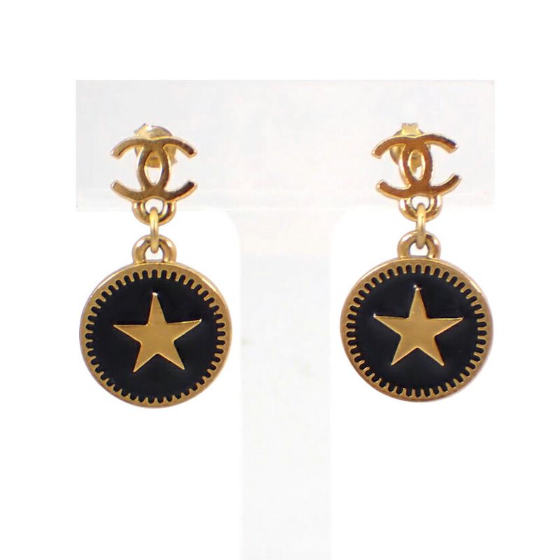 Chanel Star Earrings /g520-56