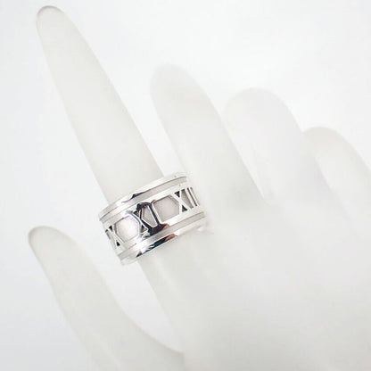Tiffany & Co 925 Atlas Wide Ring / Size 14 / J45-1