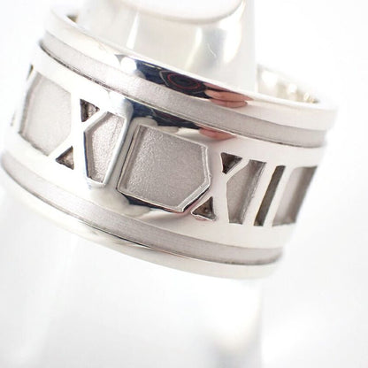 Tiffany & Co 925 Atlas Wide Ring / Size 14 / J45-1