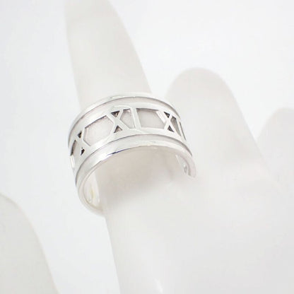 Tiffany & Co 925 Atlas Wide Ring / Size 14 / J45-1