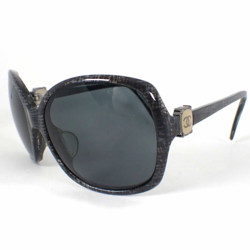 Chanel Vintage Coco Mark Sunglasses / B53-40