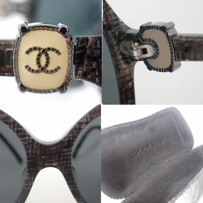 Chanel Vintage Coco Mark Sunglasses / B53-40