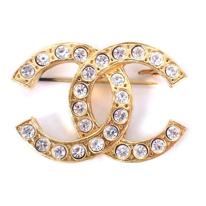 Chanel Coco Rhinestone Brooch//j2-1