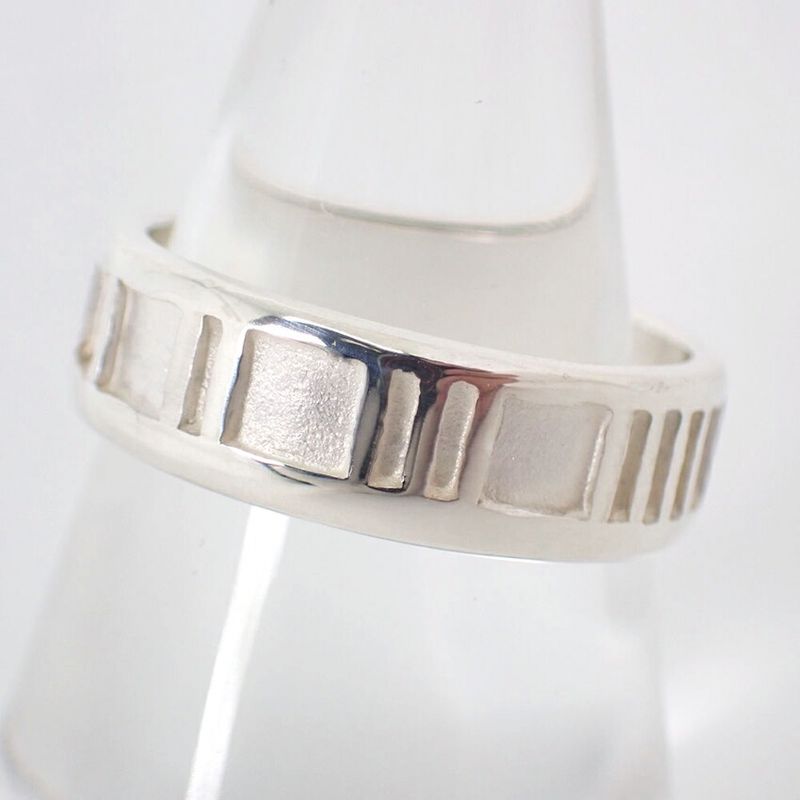 Tiffany & Co 925 Atlas Ring / #16/j47-6