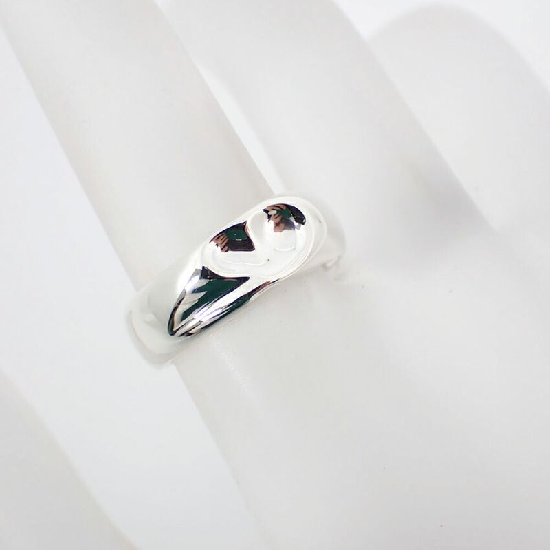 Tiffany & Co 925 Heart Ring / Size 10 / J46-6