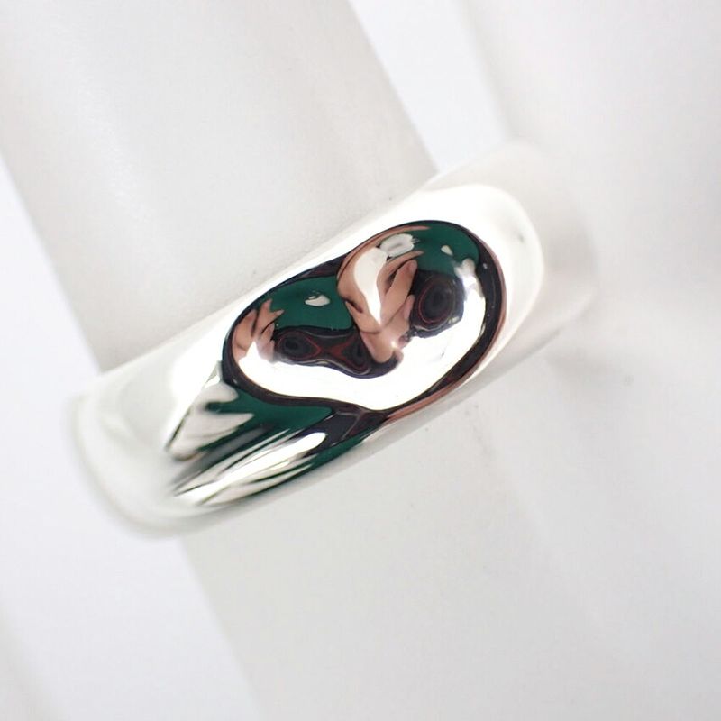 Tiffany & Co 925 Heart Ring / Size 10 / J46-6
