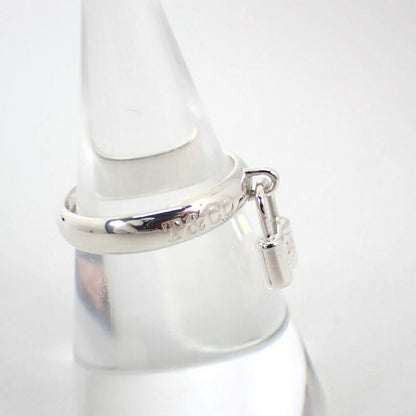 Tiffany & Co 925 1837 Cadenas Ring / Size 12.5 / J76-64
