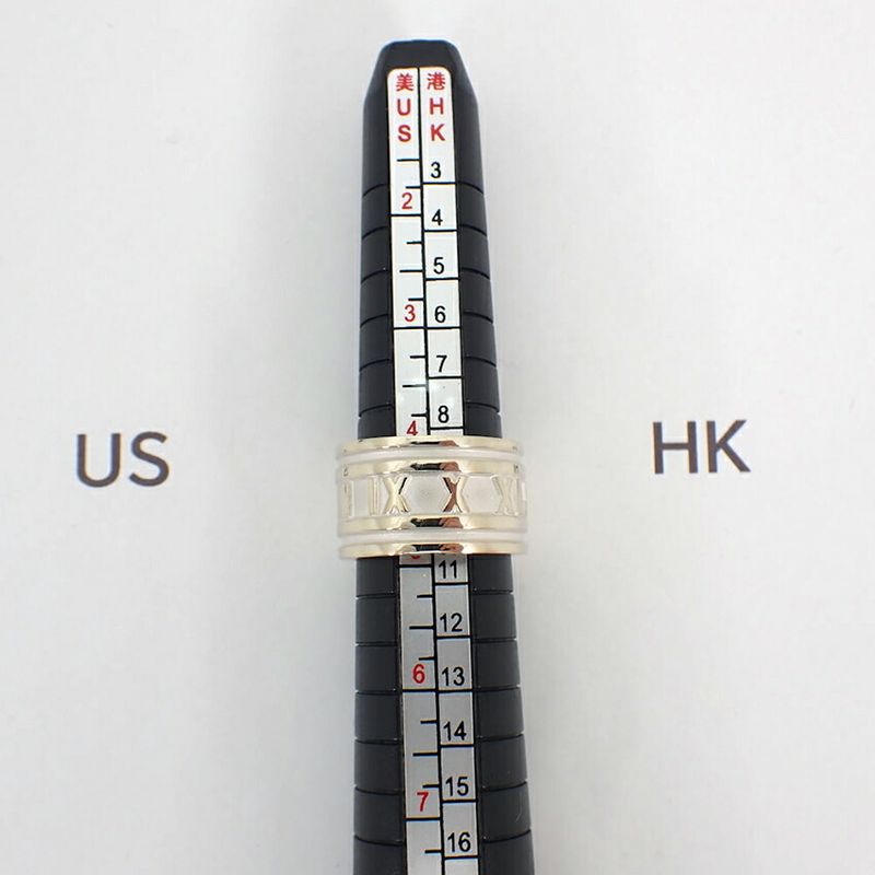 Tiffany & Co 925 Atlas Wide Ring / Size 8 / J80-12