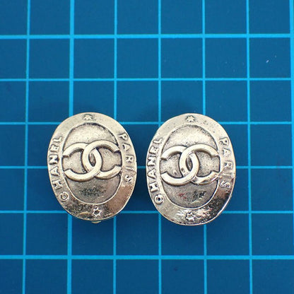 Chanel Gold Coco Mark Earrings //j72-27