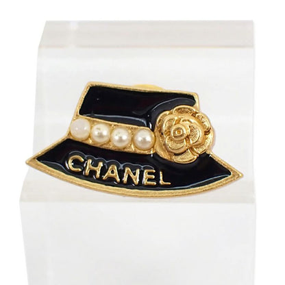 Chanel Camellia Hat Brooch//j72-26