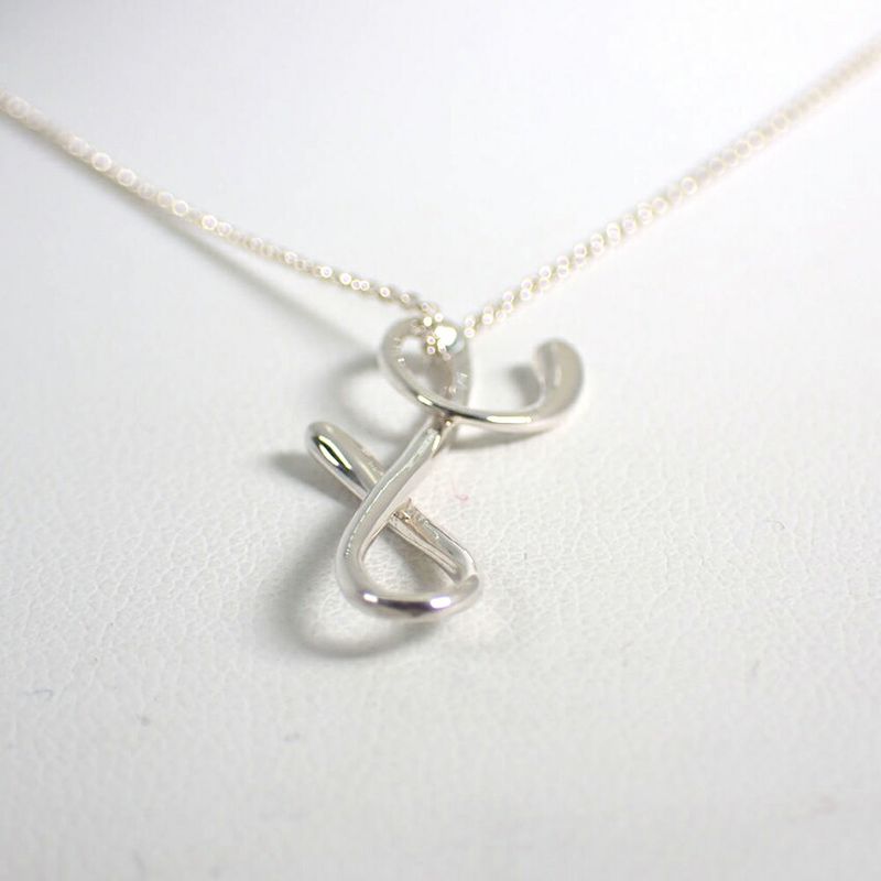 Tiffany & Co/925/initial Y/pendant /necklace //j78-83