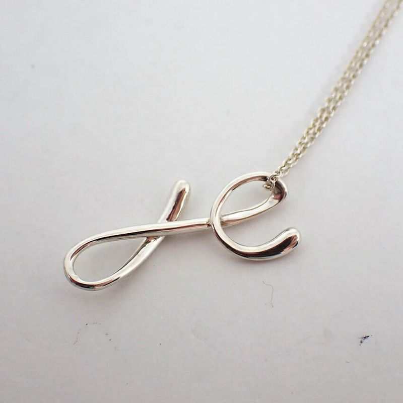 Tiffany & Co/925/initial Y/pendant /necklace //j78-83