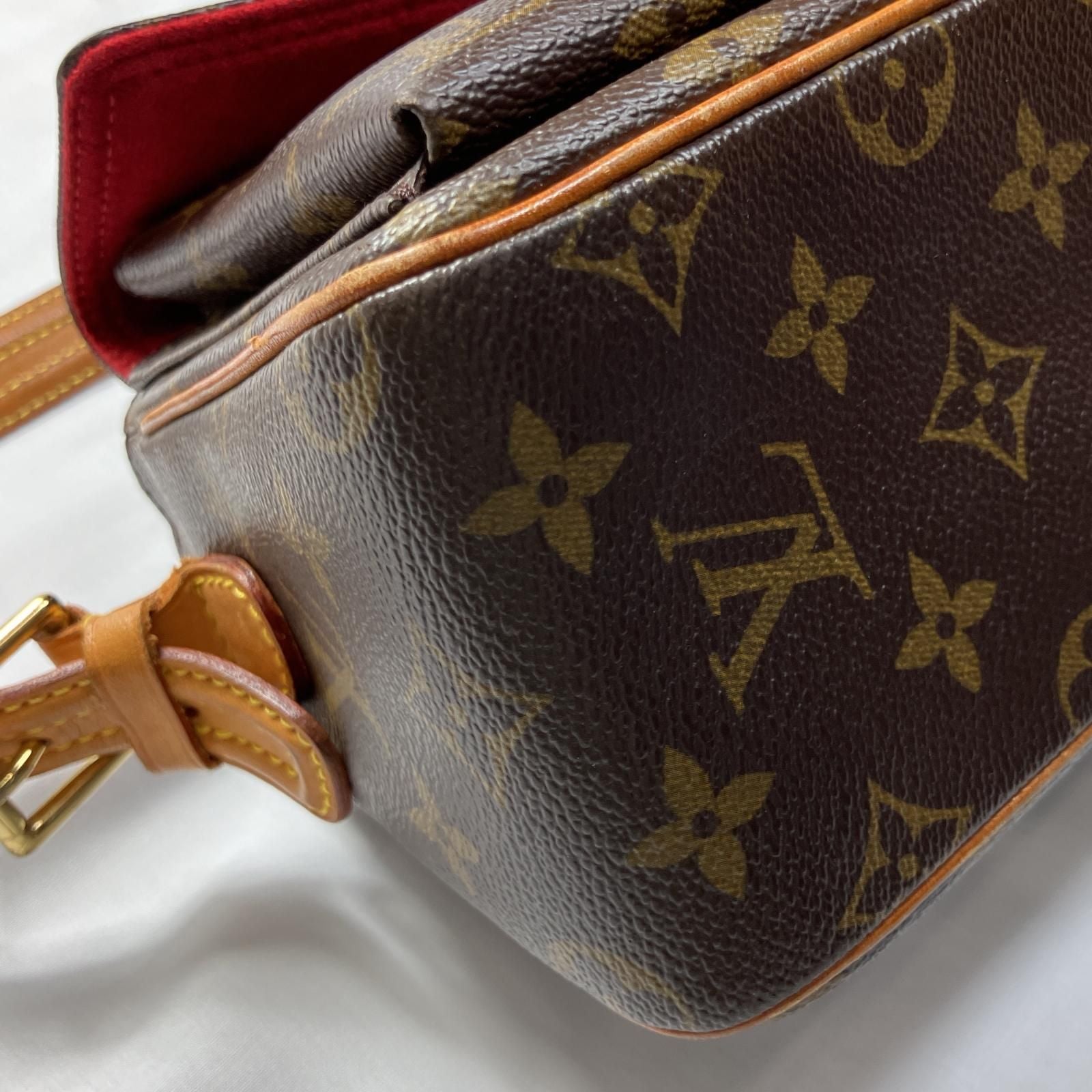 Louis Vuitton Shoulder Bag Monogram Vivacite MM M51164 Brown