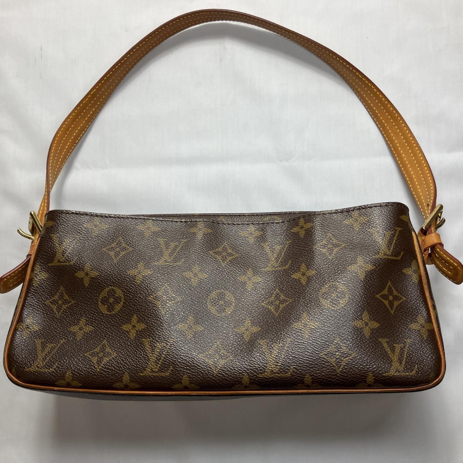 Louis Vuitton Shoulder Bag Monogram Vivacite MM M51164 Brown