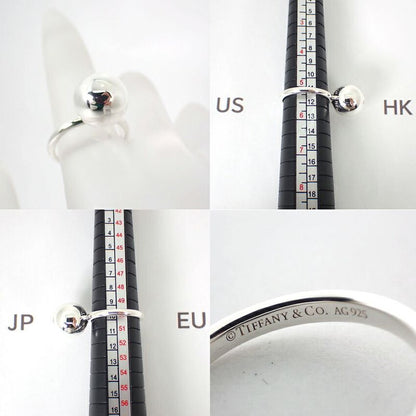 Tiffany & Co 925 Hardware Ball Ring / #10/j68-1