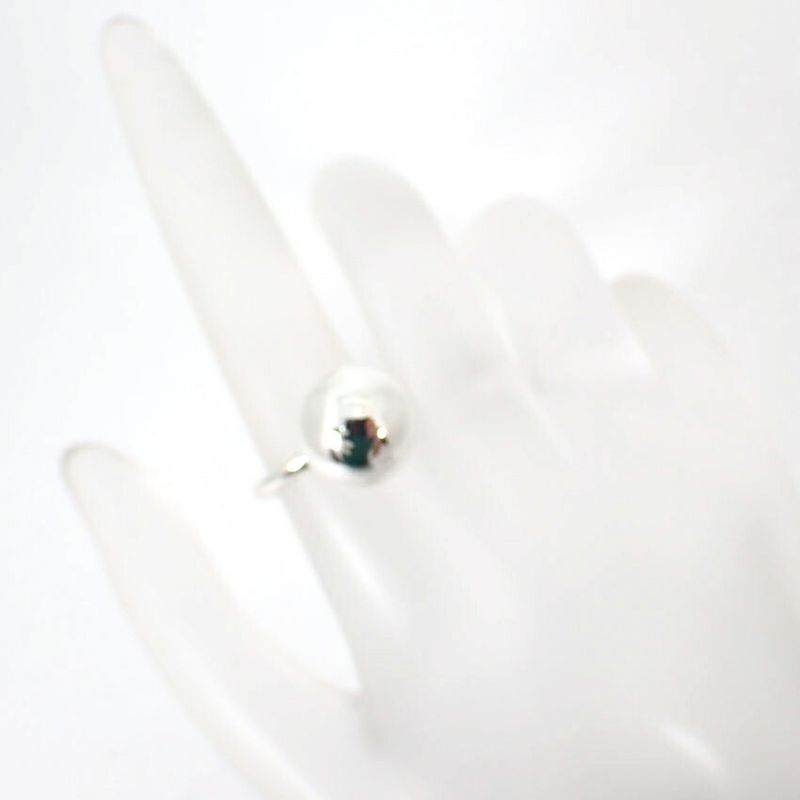 Tiffany & Co 925 Hardware Ball Ring / #10/j68-1