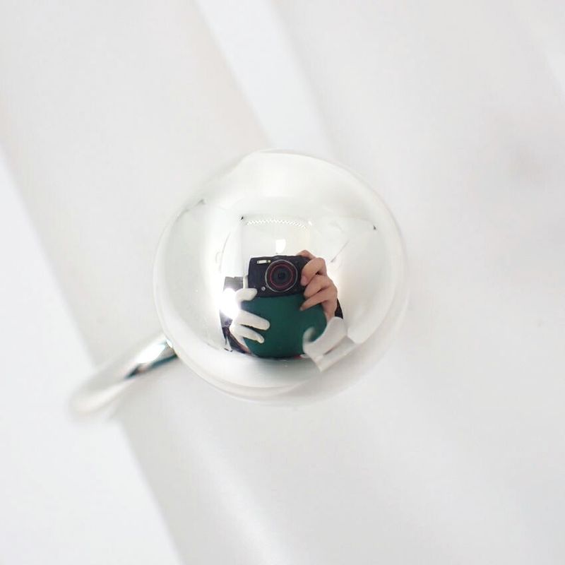 Tiffany & Co 925 Hardware Ball Ring / #10/j68-1