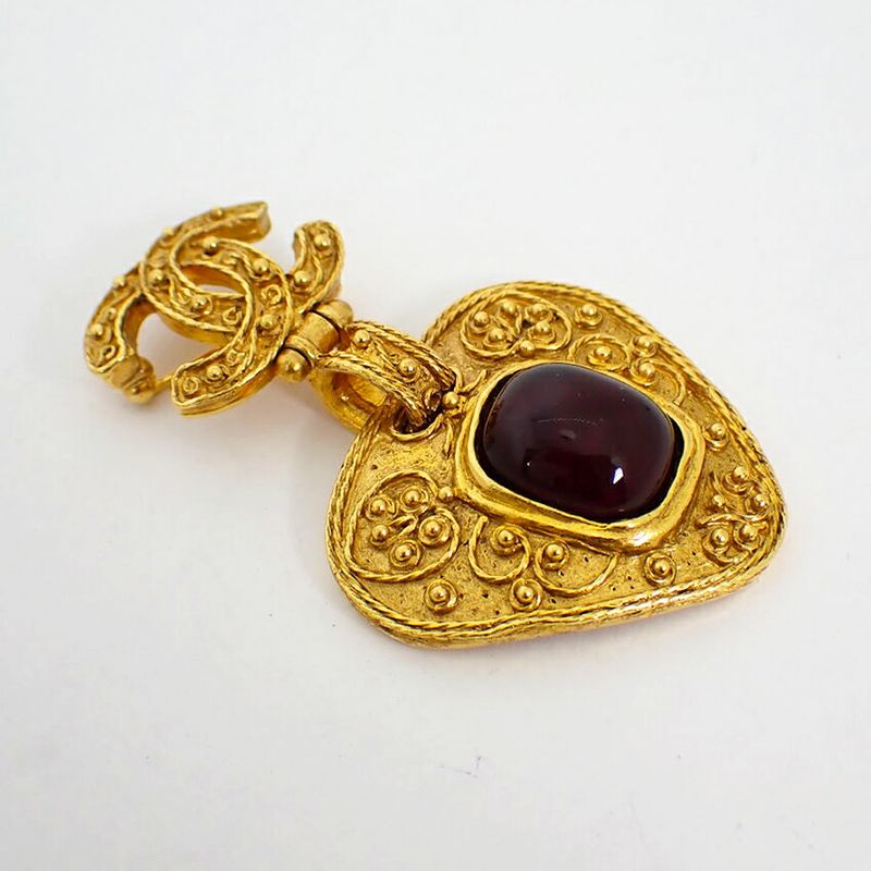 Chanel Colored Stone Brooch//j74-40