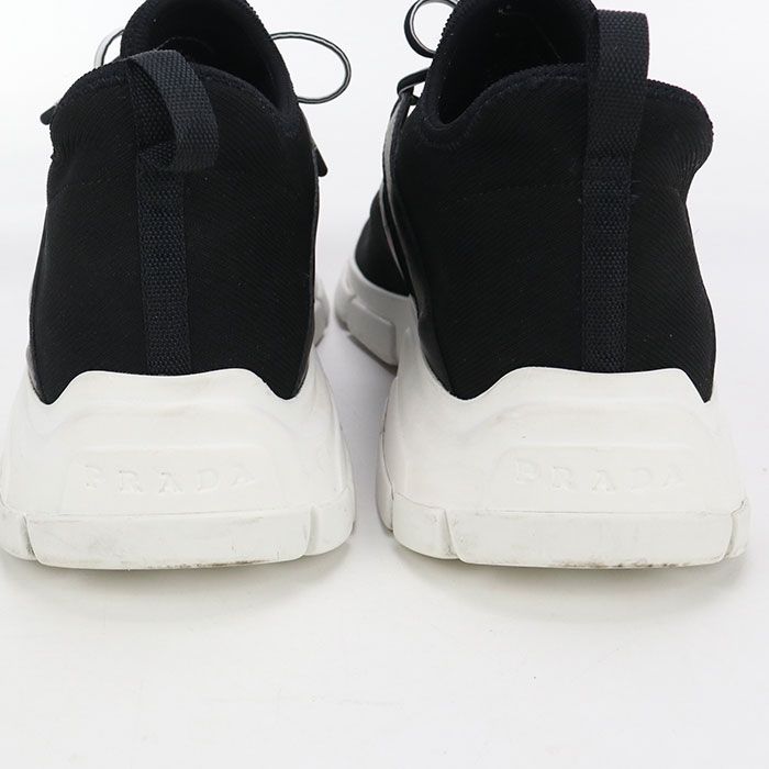 Prada Logo Sneakers Knit Mens
