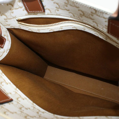 Celine Small Vertical Cabas 191542bzk.04lu Tote Bag Triomphe Canvas Scuff Deuce