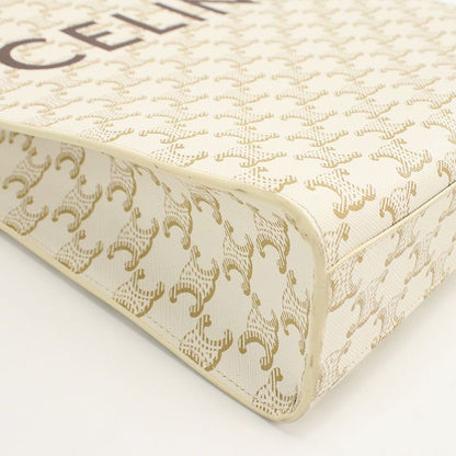 Celine Small Vertical Cabas 191542bzk.04lu Tote Bag Triomphe Canvas Scuff Deuce