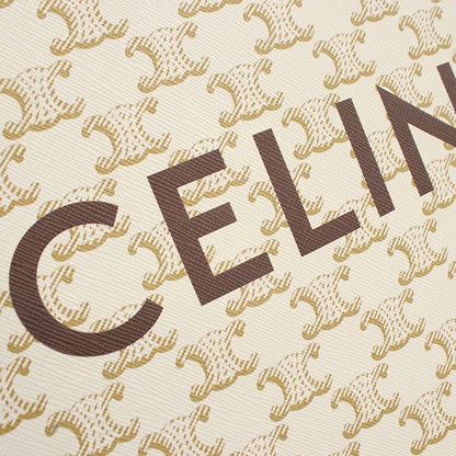 Celine Small Vertical Cabas 191542bzk.04lu Tote Bag Triomphe Canvas Scuff Deuce