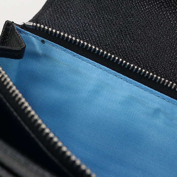 Bvlgari Large Wallet Bvlgari Long Wallet Bifold Calf Leather Unisex