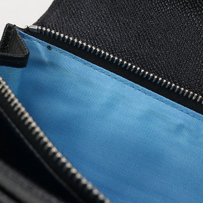 Bvlgari Large Wallet Bvlgari Long Wallet Bifold Calf Leather Unisex