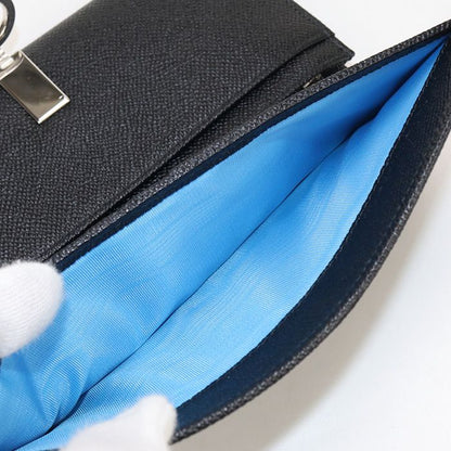 Bvlgari Large Wallet Bvlgari Long Wallet Bifold Calf Leather Unisex