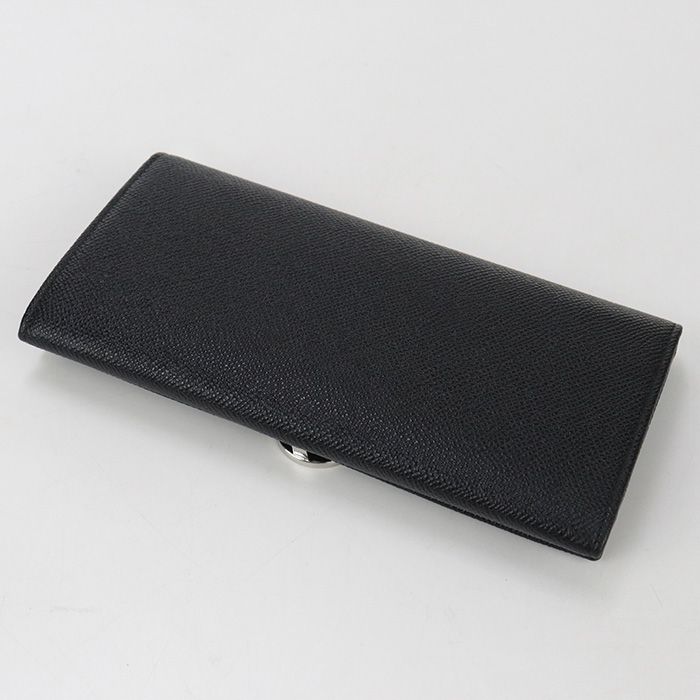 Bvlgari Large Wallet Bvlgari Long Wallet Bifold Calf Leather Unisex