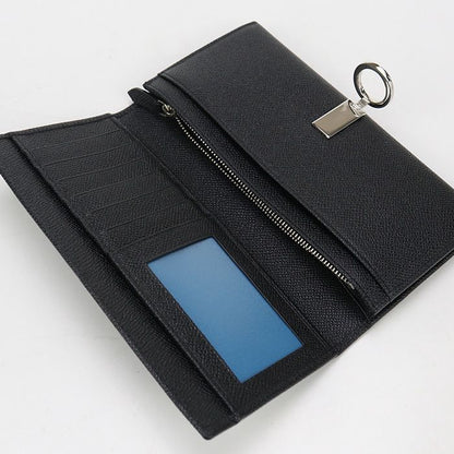 Bvlgari Large Wallet Bvlgari Long Wallet Bifold Calf Leather Unisex