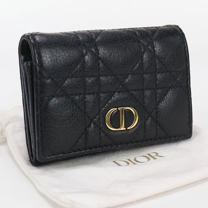DIOR Glycine Wallet CARO S5132uwhc_m900 Bifold Wallet Calfskin Ladies