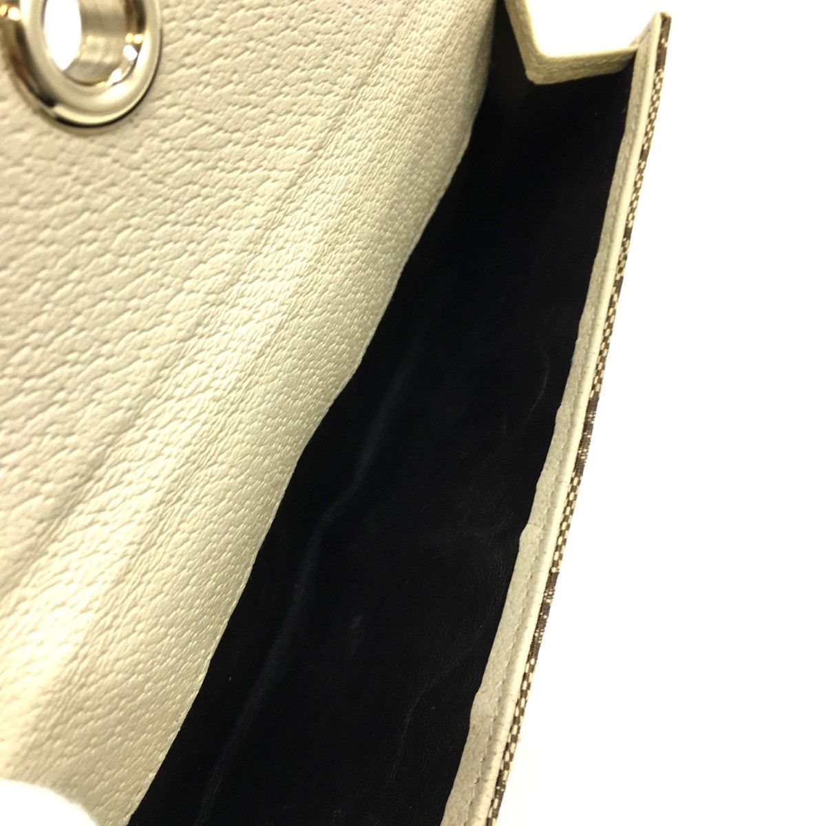 Gucci GG Canvas W Hook Double Hook Long Wallet 120931･2888