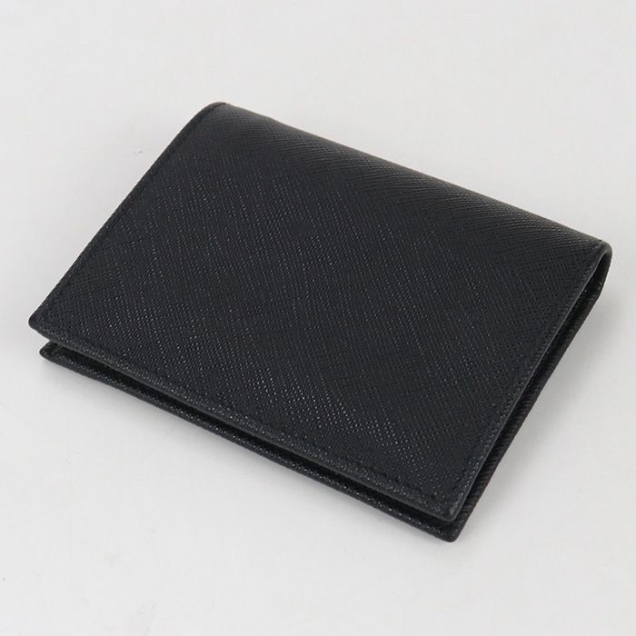 Prada Bifold Wallet Saffiano Leather Unisex