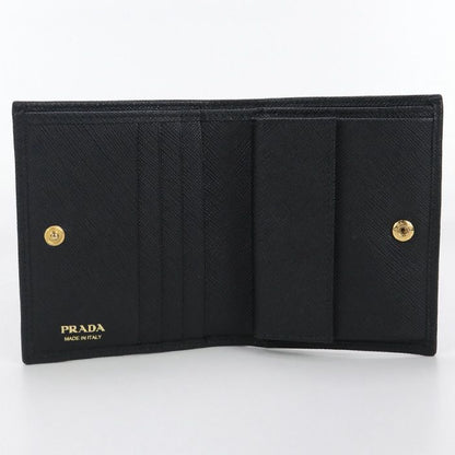Prada Bifold Wallet Saffiano Leather Unisex